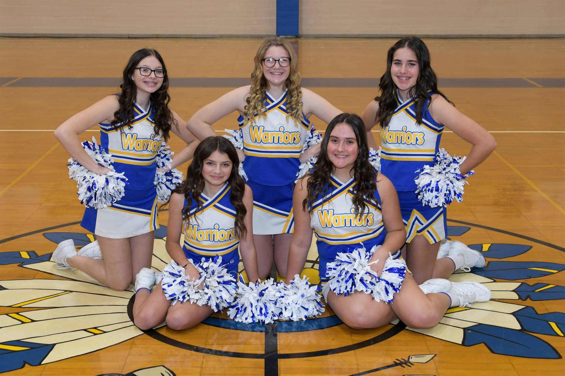 8th Grade Cheerleaders