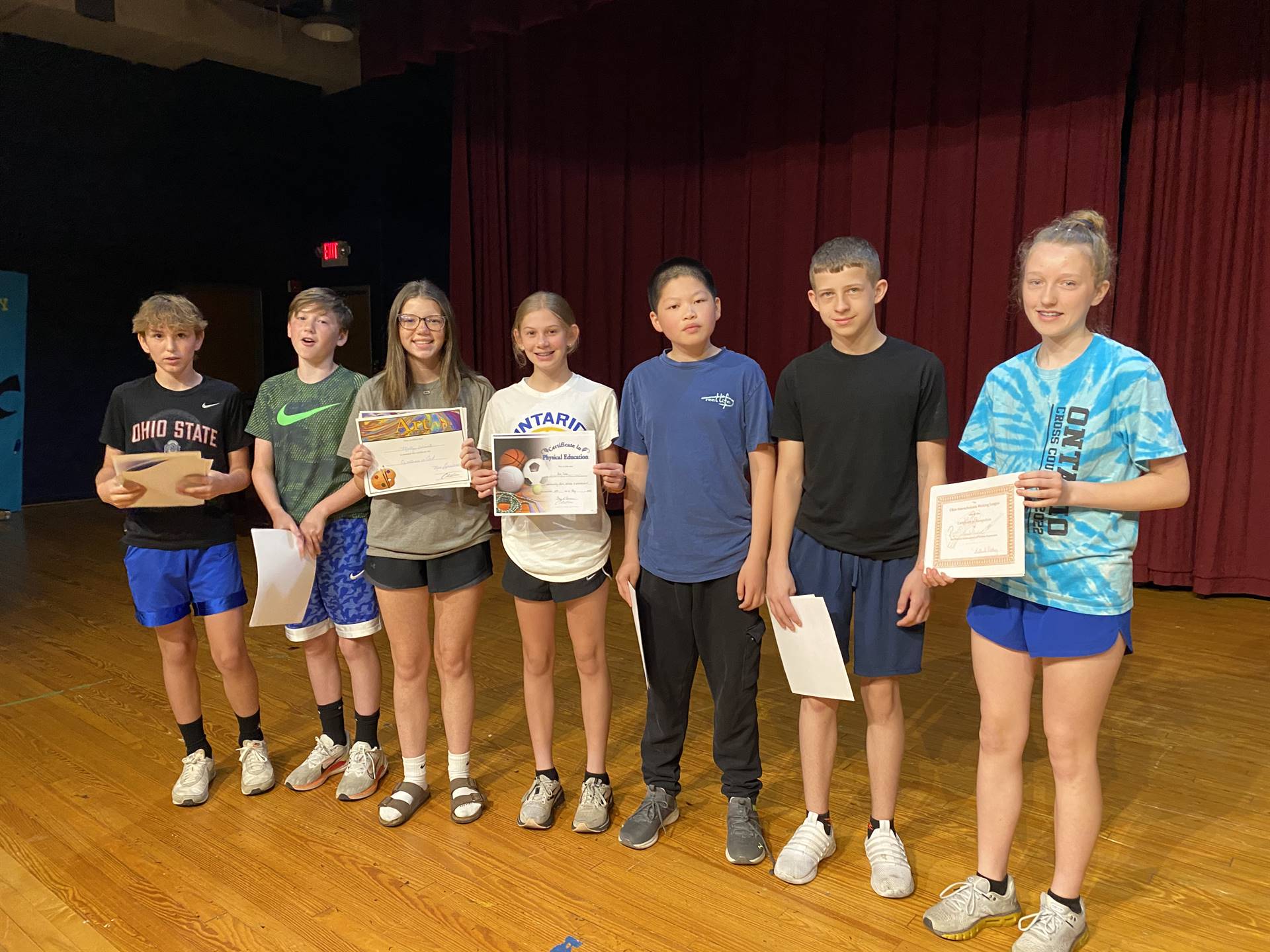 Various Subject Awards