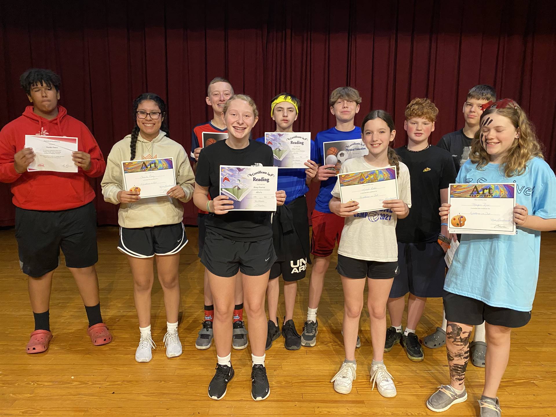 Various Subject Awards