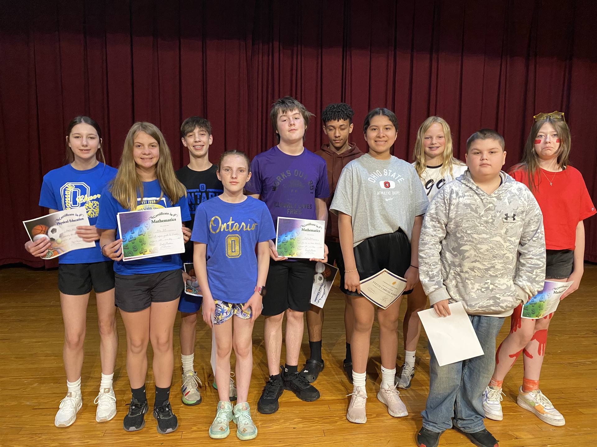 Various Subject Awards