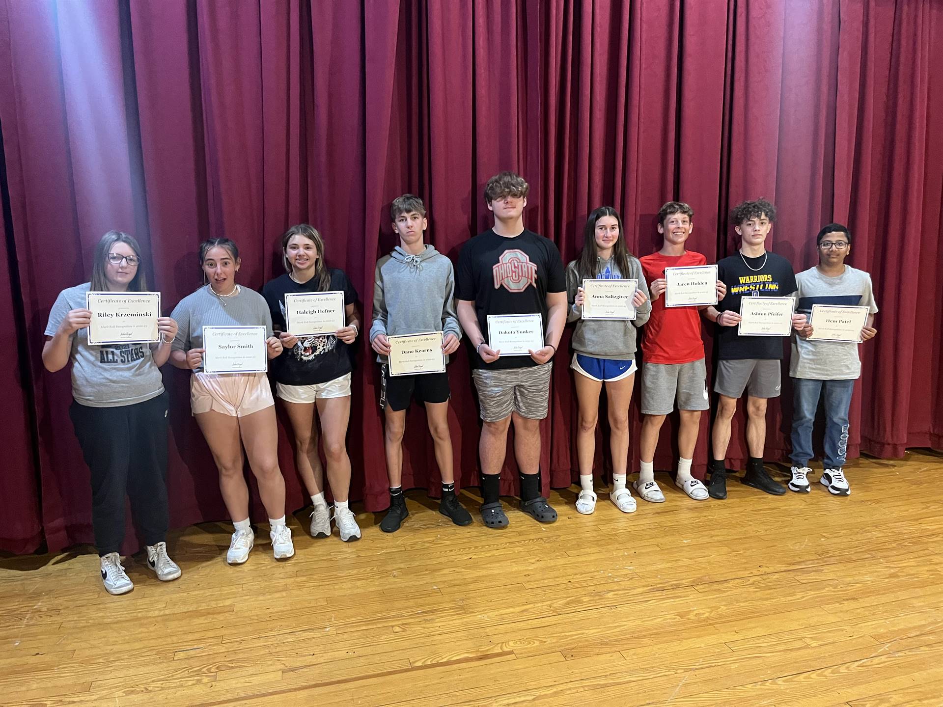 Honor Merit Roll