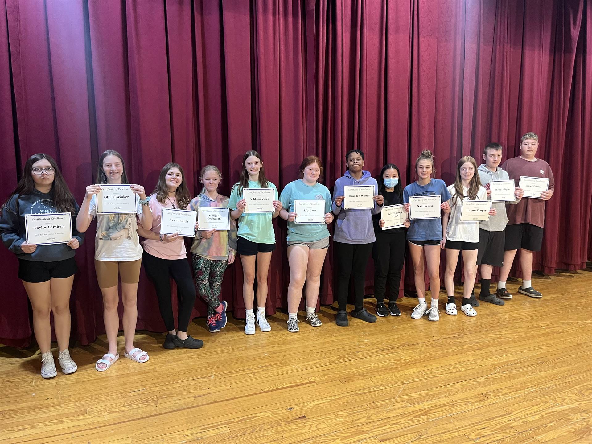 Honor Merit Roll