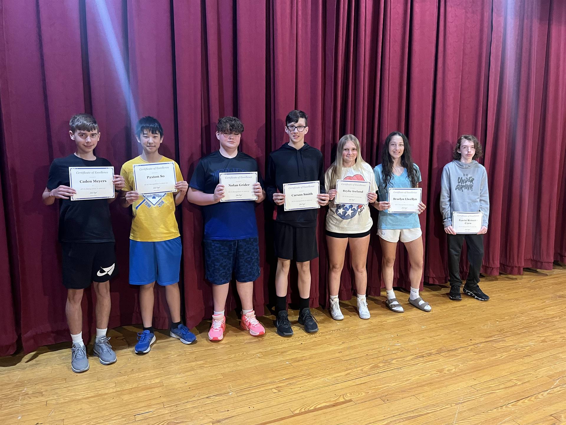 Honor Merit Roll