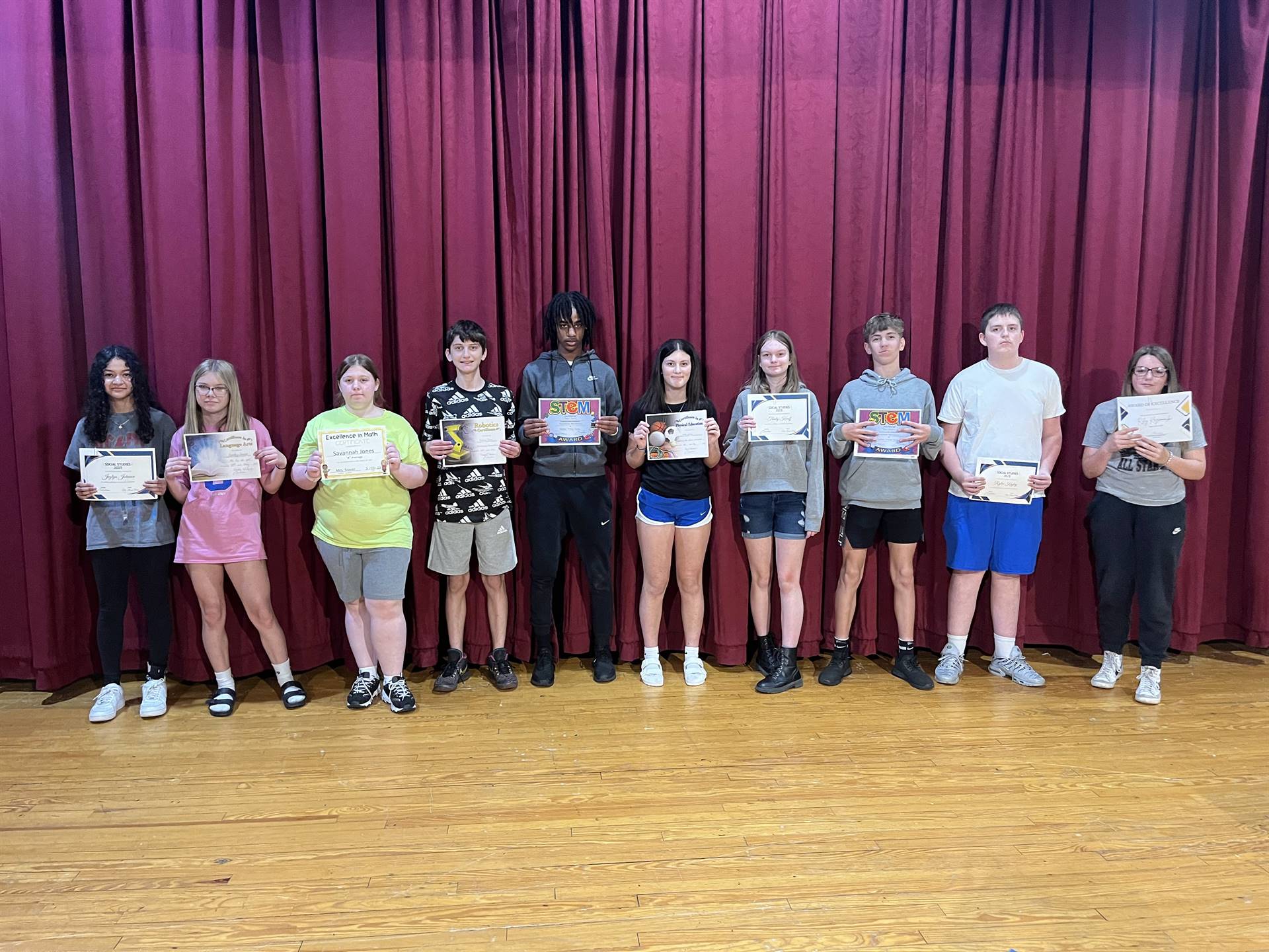 Subject Awards