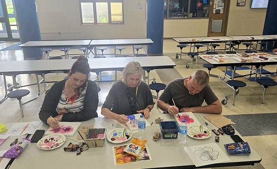 staff painting
